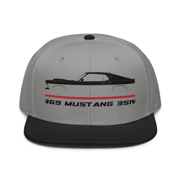 Car graphic snapback hat